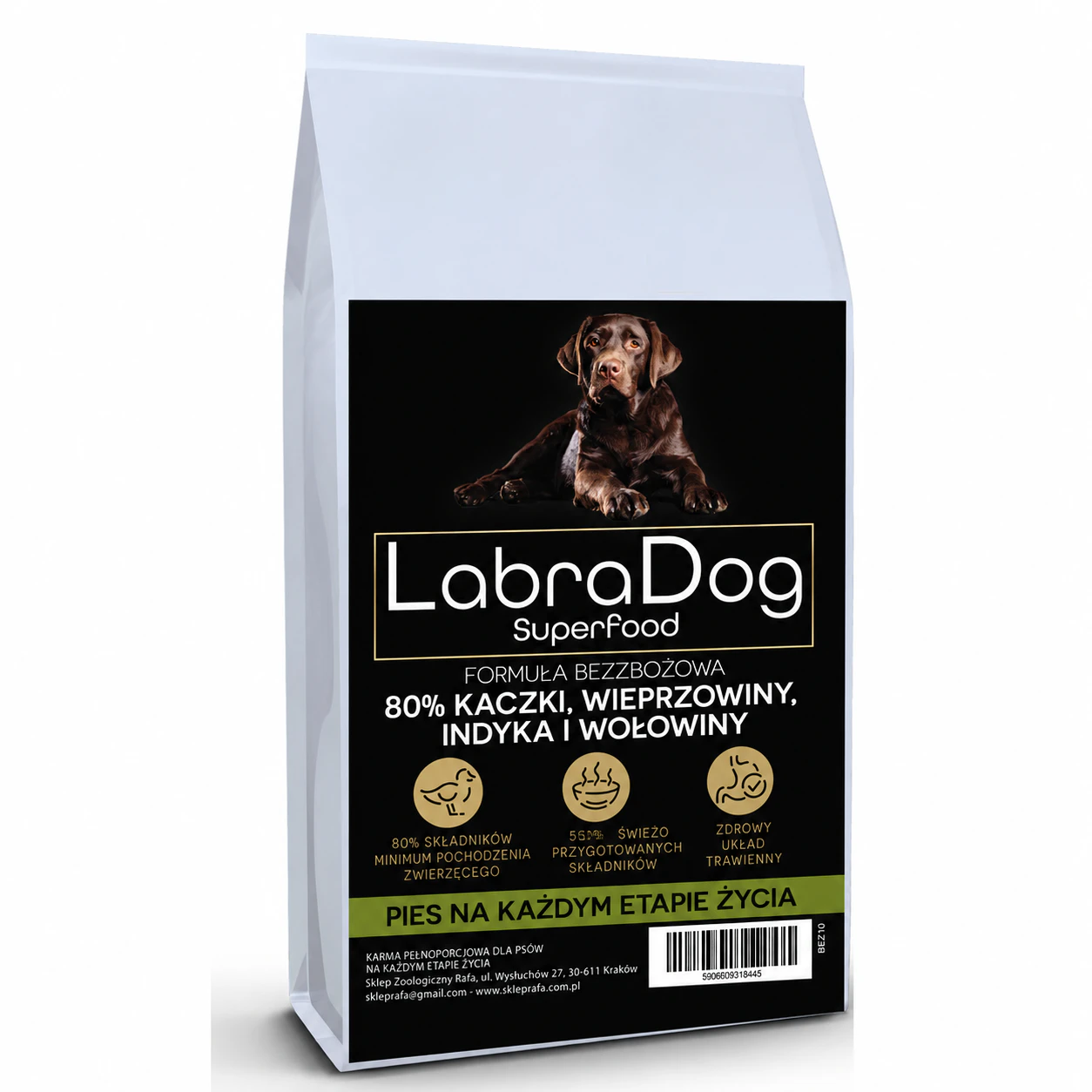 Karma Wildreness Nowość 80% mięsa psy aktywne