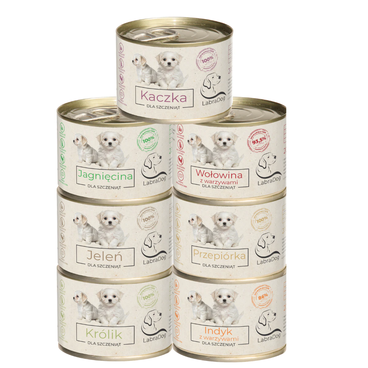 Karma LabraDog Superfood mokra dla szczeniąt