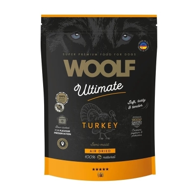 Karma sucha dla psa dorosłego Woolf Ultimate Indyk Turkey 1kg Karma półwilgotna