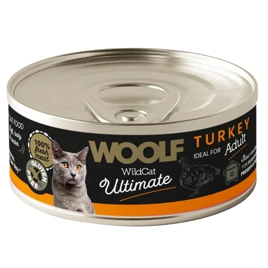 Woolf Ultimate Cat Adult Turkey - bezglutenowa, pełnoporcjo