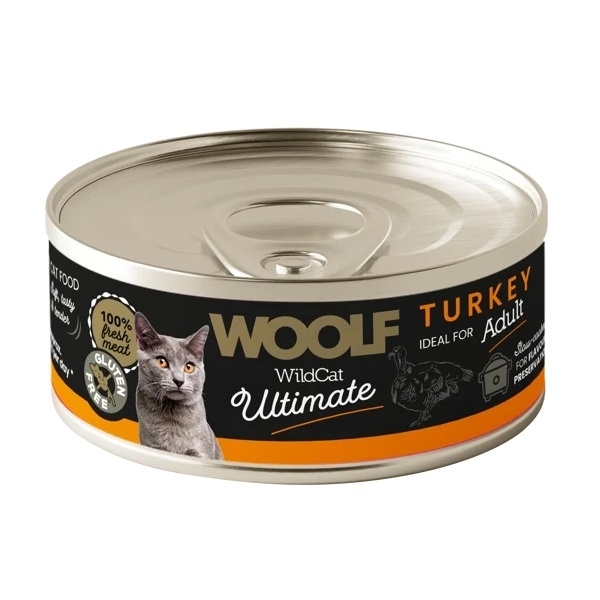 Woolf Ultimate Cat Adult Turkey - bezglutenowa, pełnoporcjo