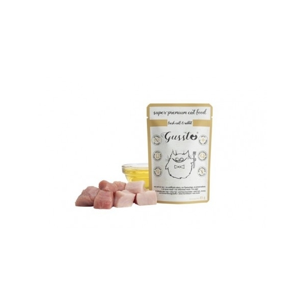 Gussto Fresh Calf & Rabbit - cielęcina i królik 85g
