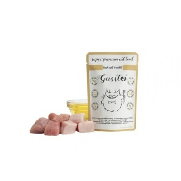 Gussto Fresh Calf & Rabbit - cielęcina i królik 85g