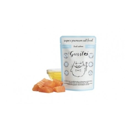 Gussto Fresh Salmon - łosoś 85g
