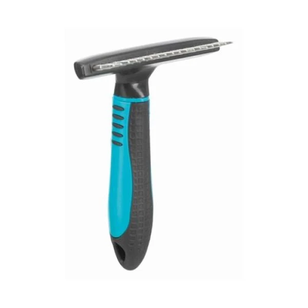 TRIXIE zgrzebło metalowe z obrotowymi zębami dla psa dług