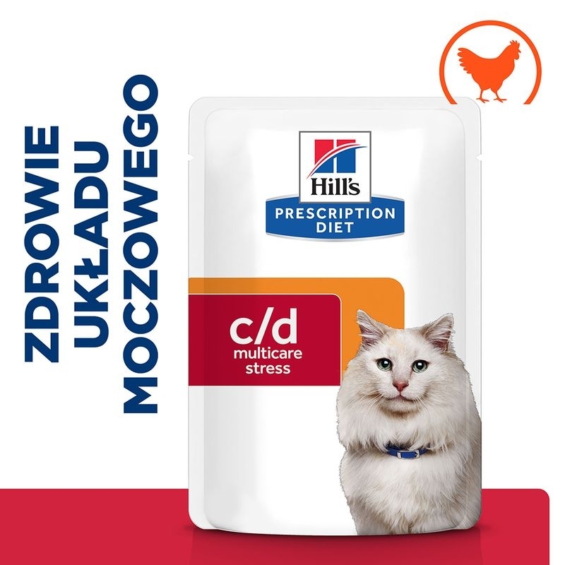 Hill’s Prescription Diet c/d Multicare Stress Urinary Care, kurczak