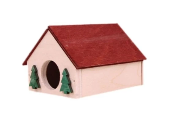 PINOKIO - domek mały dla chomika 9x7x10cm, P-08