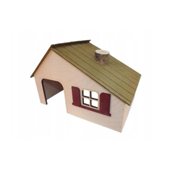 PINOKIO - domek dla gryzoni – seria "Oliwka" 18,5x12x12cm,