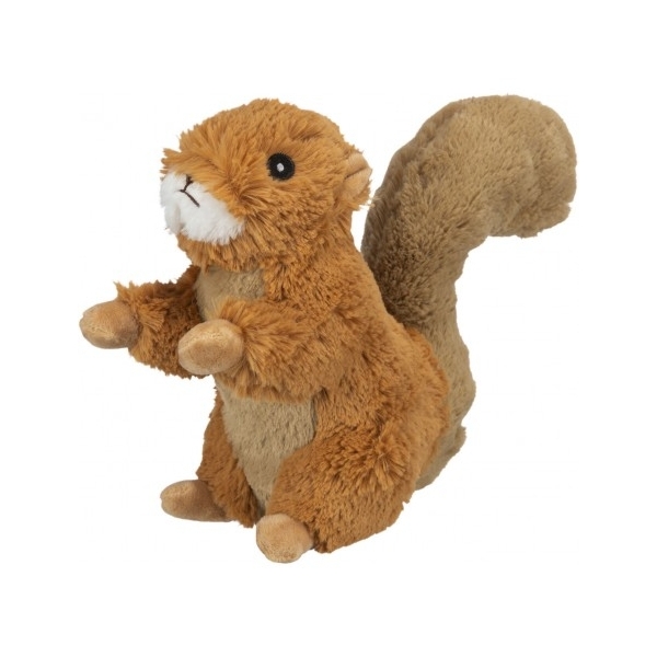 Trixie zabawka Wiewiórka, zabawka, dla psa, plusz, 20 cm, z