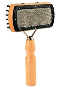 TRIXIE Miękka szczotka dwustronna dla kota/psa 10x18 cm