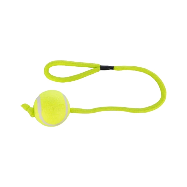 Trixie zabawka Piłka tenisowa na sznurku 6,5/50cm