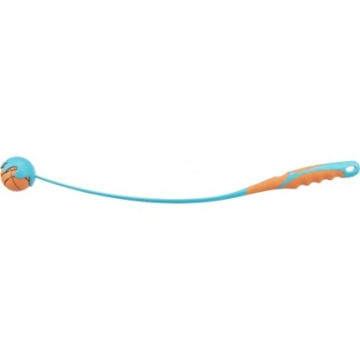 Trixie zabawka Rzutka dla psa z piłką, 60 cm/o 6.3 cm
