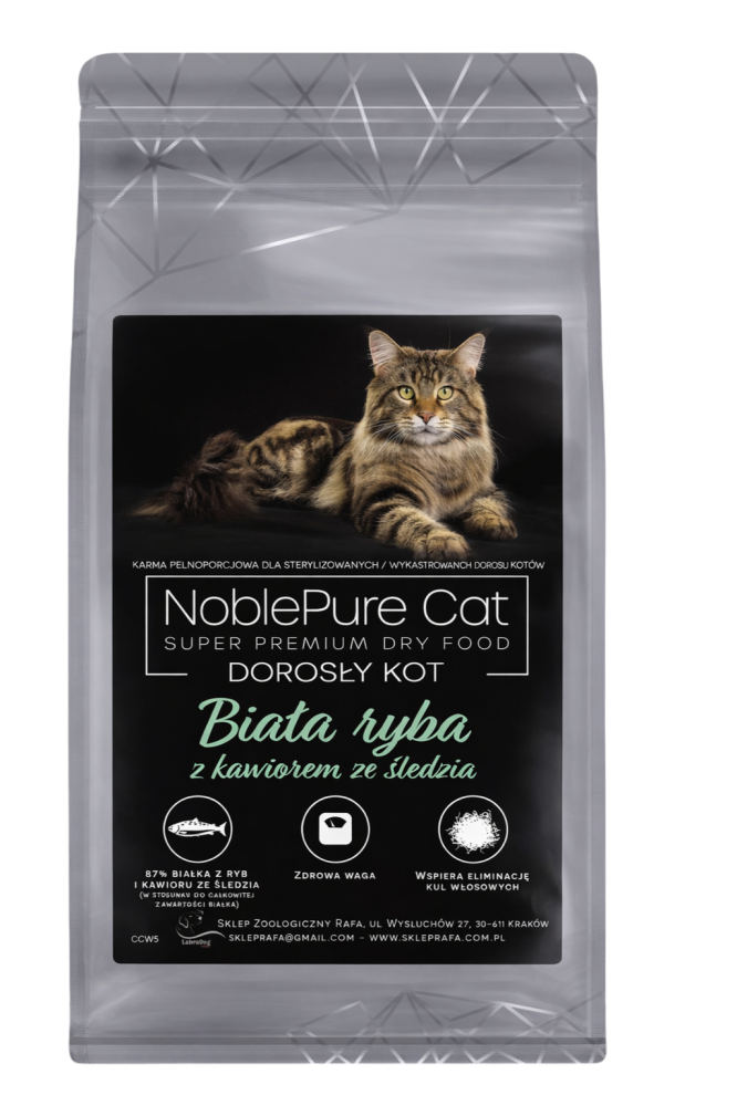 NoblePure Cat karma sucha dla kota dorosłego sterylizowaneg