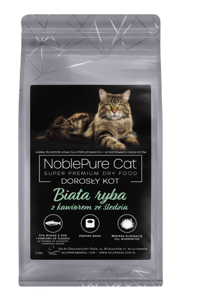 NoblePure Cat karma sucha dla kota dorosłego sterylizowaneg