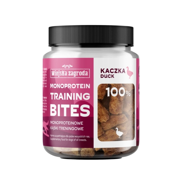 Wiejska Zagroda Przysmak dla psa Treningowy Kaczka kąski monoproteinowe (dorosły) 150g
