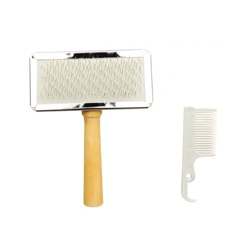 TRIXIE  miękka szczotka z grzebieniem 9x13cm dla kota/psa