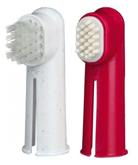 Trixie Szczotki do czyszczenia zębów 2szt. dla psa