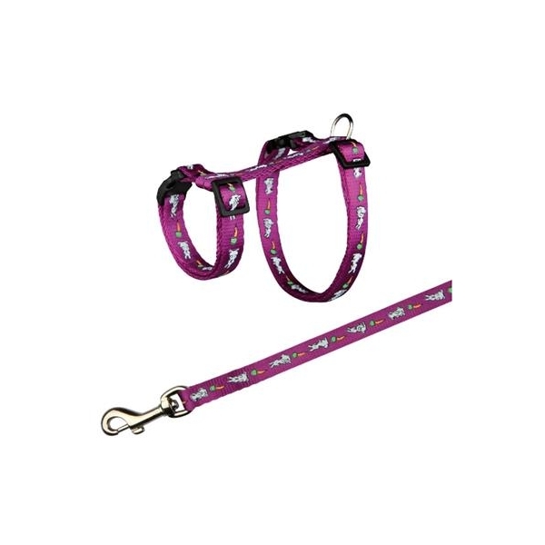 Trixie Szelki 25-40CM 1,2M  ze smyczą dla królika