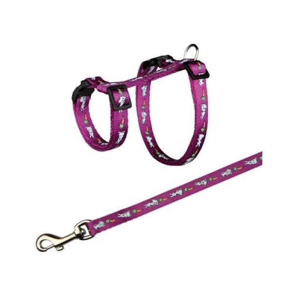 Trixie Szelki 25-40CM 1,2M  ze smyczą dla królika