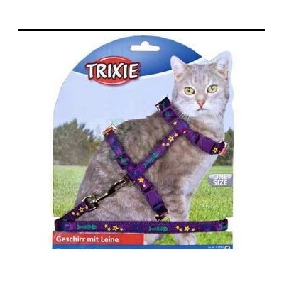 Trixie Szelki dla dużego kota 22/36cm ze smyczą 1.20m