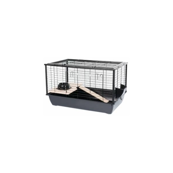 INTER-ZOO Bunny 80 De Luxe beżowa - klatka dla królika i g