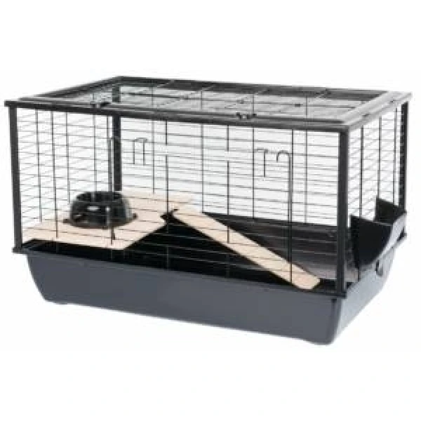 INTER-ZOO Bunny 80 De Luxe beżowa - klatka dla królika i g