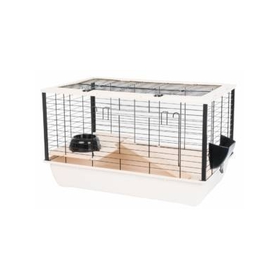 INTER-ZOO Bunny 80 De Luxe beżowa - klatka dla królika i gryzoni - 78 x 48 x 50cm