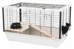 INTER-ZOO Bunny 80 De Luxe beżowa - klatka dla królika i g