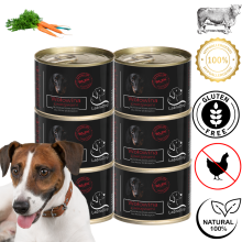 Karma mokra dla psa LabraDog Superfood Premium Monobiałkowa Wołowina z warzywami  410g