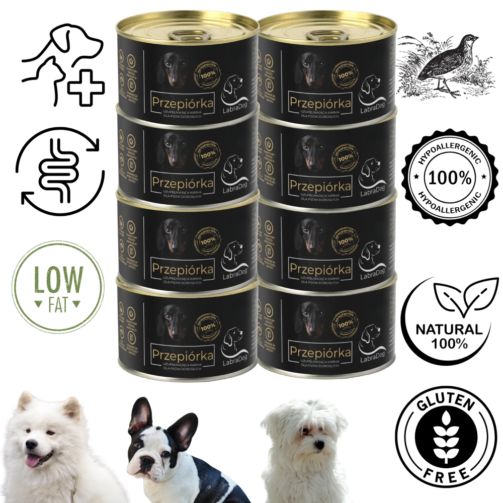 Karma mokra Monobiałkowa dla psa LabraDog Superfood Premium