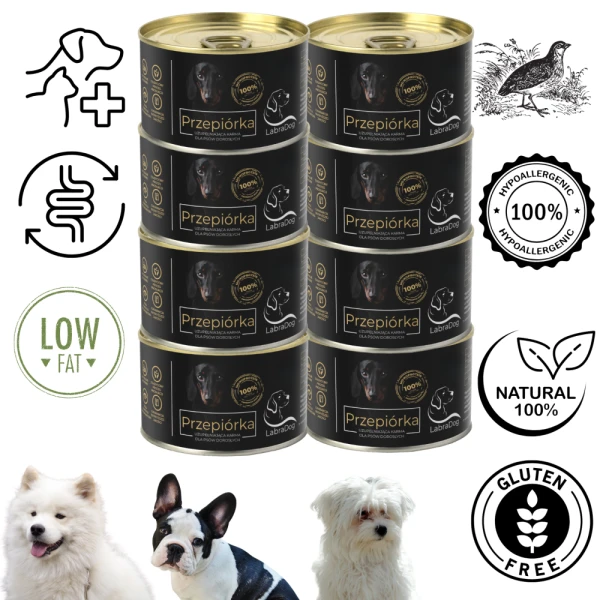 Karma mokra Monobiałkowa dla psa LabraDog Superfood Premium