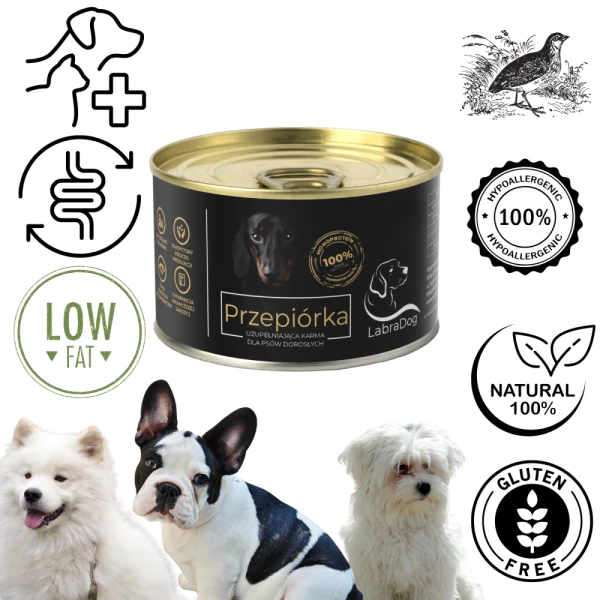 Karma mokra Monobiałkowa dla psa LabraDog Superfood Premium