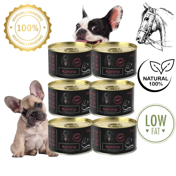 Karma mokra Monobiałkowa dla psa LabraDog Superfood Premium