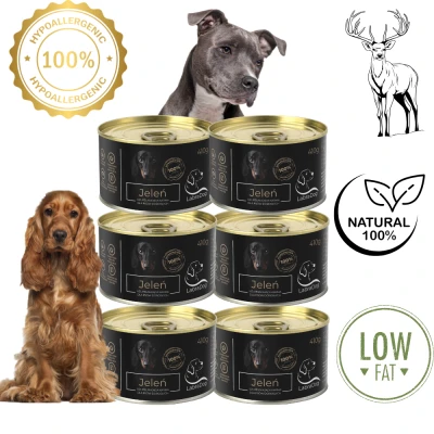 Karma mokra Monobiałkowa dla psa LabraDog Superfood Premium