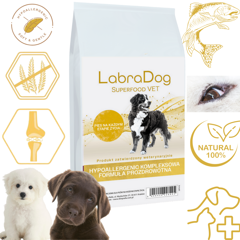 Karma sucha dla psa na każdym etapie życia LabraDog Superf