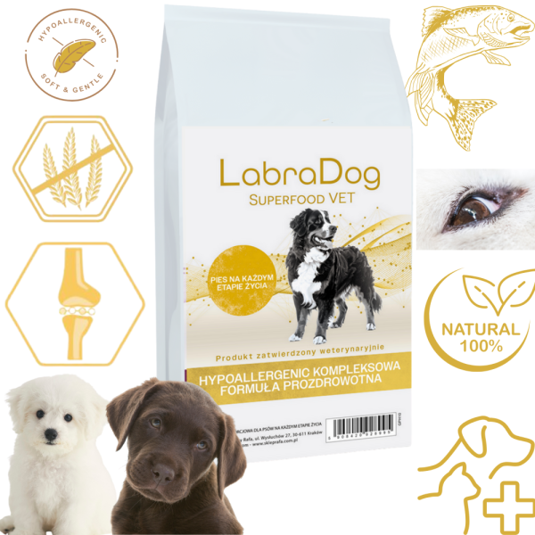Karma sucha dla psa na każdym etapie życia LabraDog Superf