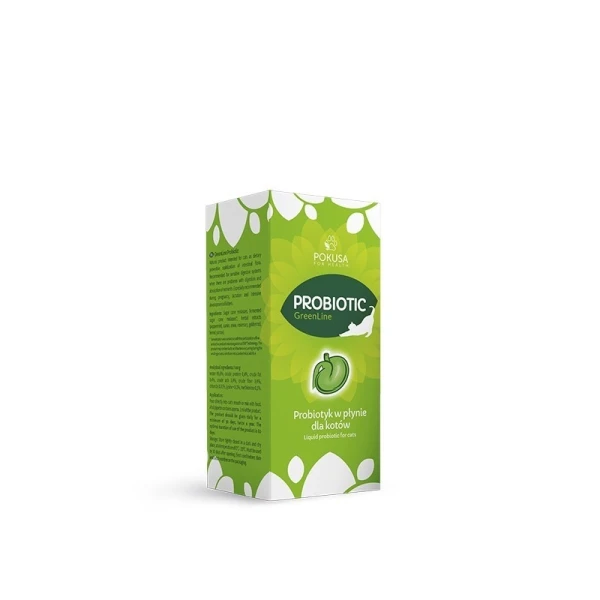 GreenLine Probiotic / Probiotyk dla kotów w płynie 100 ml