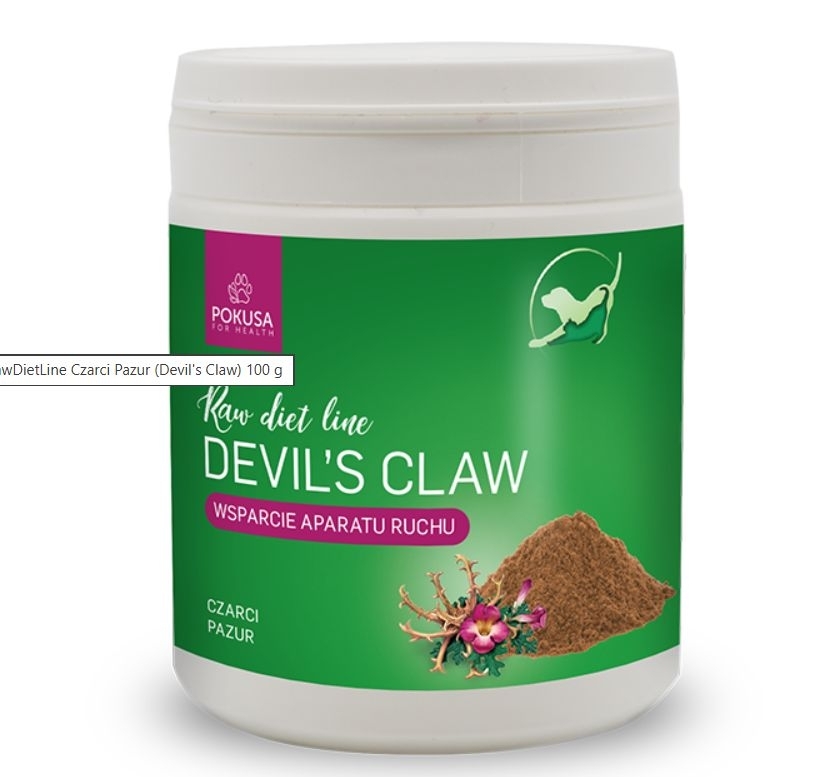 RawDietLine Czarci pazur / Devil Claw 100g