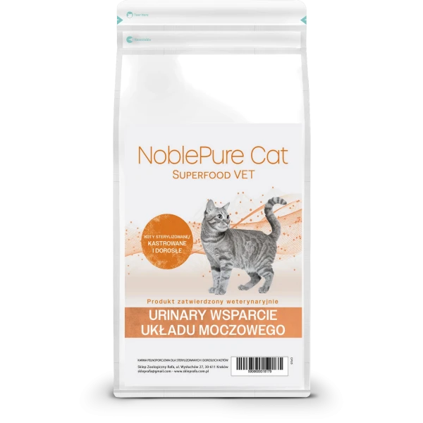 NoblePure Cat Vet Urinary Hydrolizowana Hypoalergiczna karma