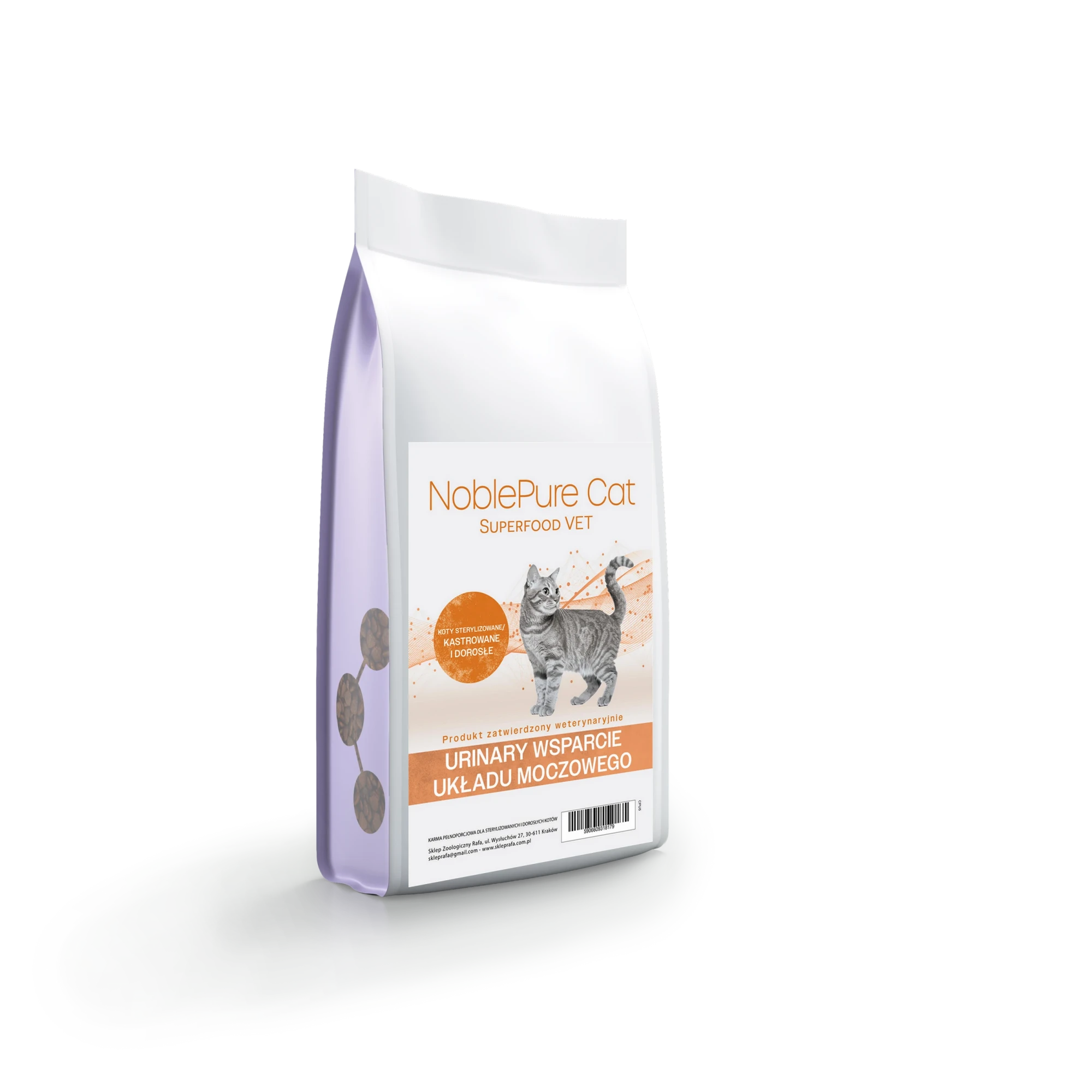 NoblePure Cat Vet Urinary Hydrolizowana Hypoalergiczna karma