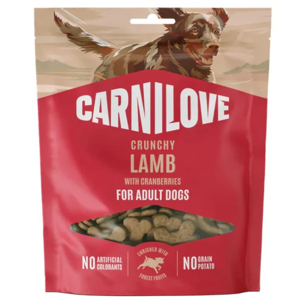 CARNILOVE Crunchy Snack Lamb & Cranberries Jagnięcina z Żu