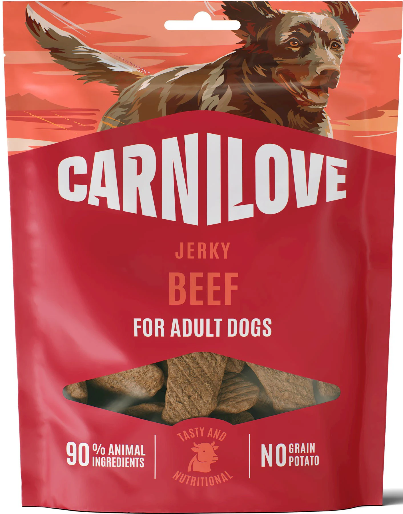 CARNILOVE Meat Jerky Beef / Beef Muscle Wołowina 100g