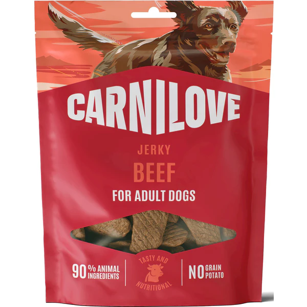 CARNILOVE Meat Jerky Beef / Beef Muscle Wołowina 100g