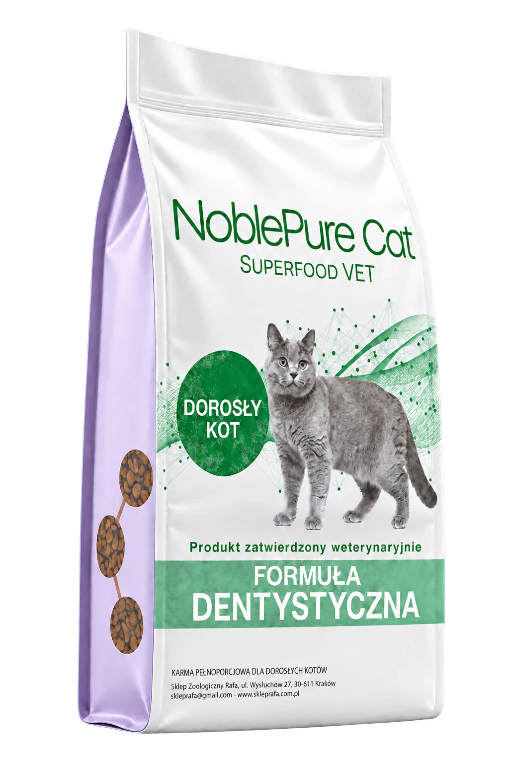NoblePure Cat Vet Peptydy Dental Care Hypoalergiczny Hydroli