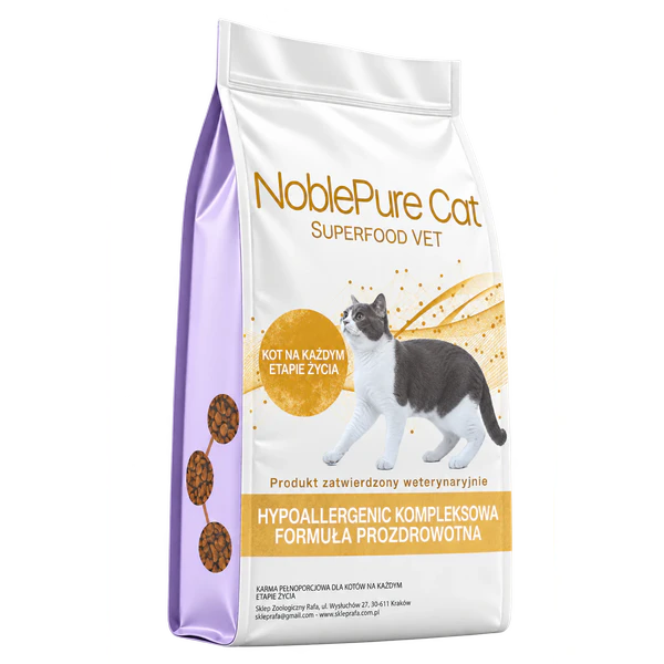 NoblePure Cat Vet Peptydy Hypoallergen Hydrolizowany Łosoś