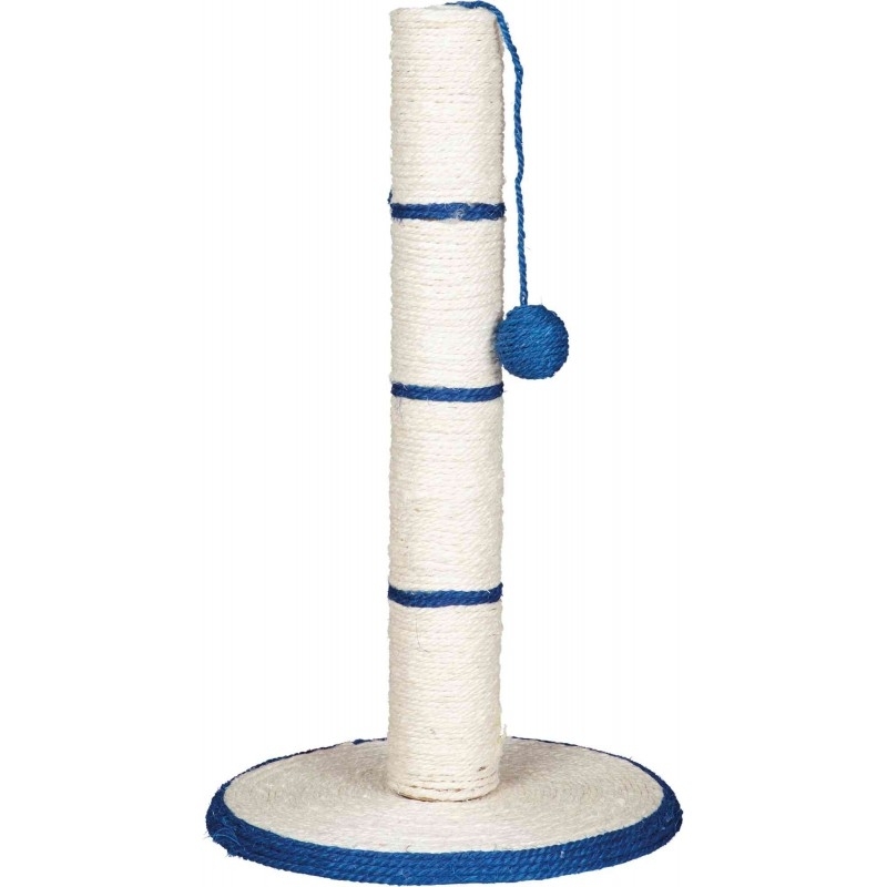 Trixie Drapak na podstawie 50cm z Piłką dla kota niebieski