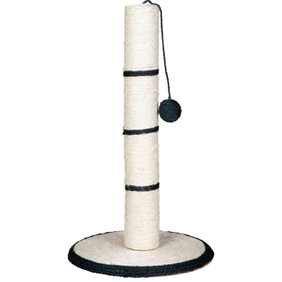 Trixie Drapak na podstawie 62cm z Piłką dla kota czarny