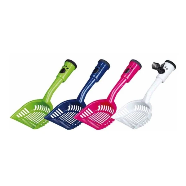 Trixie  łopatka do kuwety z workami na odchody, rozm M 38cm