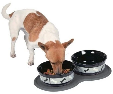 Trixie Podkładka pod dwie miski dla psa i kota 45cm