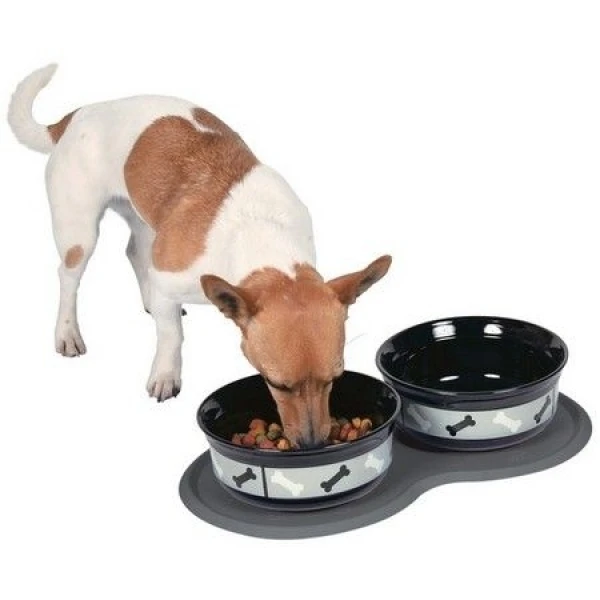 Trixie Podkładka pod dwie miski dla psa i kota 45cm